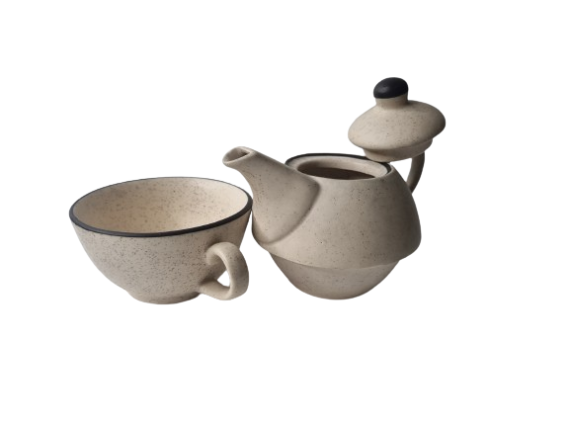 Dolni Studio Tea Pot With Cup CMDR